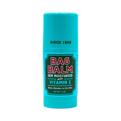 Bag Balm original twist-up stick front view showing compact portable design and hydration benefit