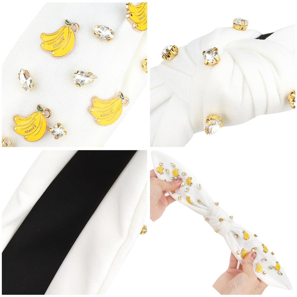 BAHABY detailed shot of banana charm showing colorful, durable ornament