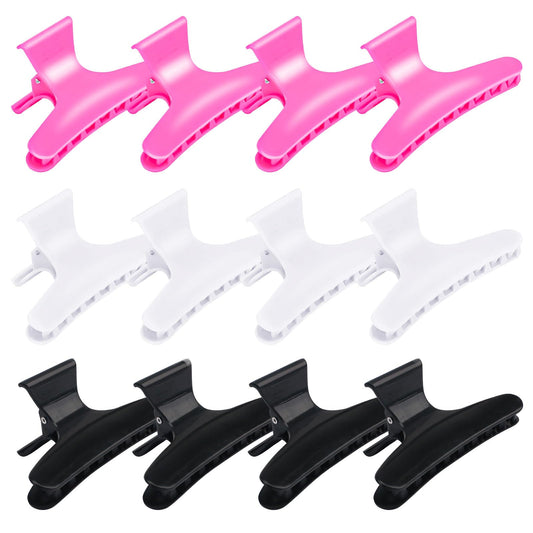 BAHABY front pack of 12 clips showing color mix and compact design benefit