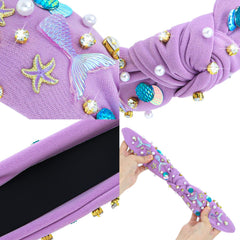 BAHABY view of starfish and mermaid tail charms showcasing whimsical accents