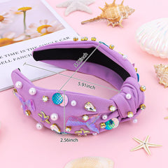 BAHABY headband worn by teen for size comparison and styling inspiration
