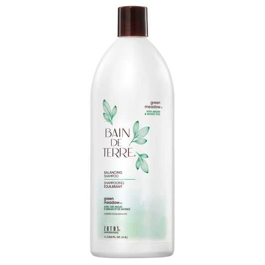 Bain de Terre front bottle showing label and 33.8 fl oz size for value