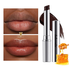 BAISEN DIARY balm applied on model lips showing natural enhancing benefit
