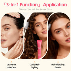 BAISEN DIARY cream texture on fingertips showing lightweight, non-greasy finish
