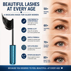 BAISEN DIARY before and after lashes showing fuller, lifted appearance
