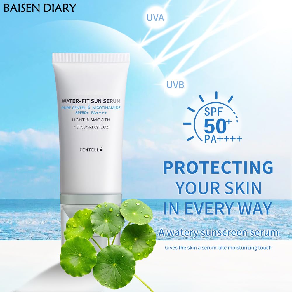 BAISEN DIARY texture close-up showing lightweight, hydrating finish