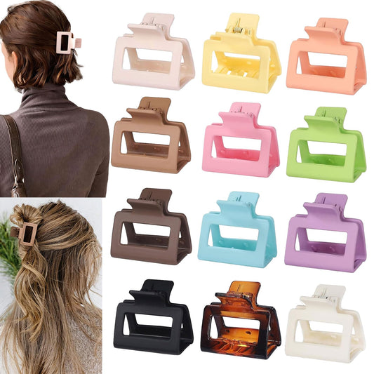 BAISEN front view of 12 colorful clips showing variety and value