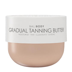 BALI BODY tub front view showing label and packaging benefit clear branding