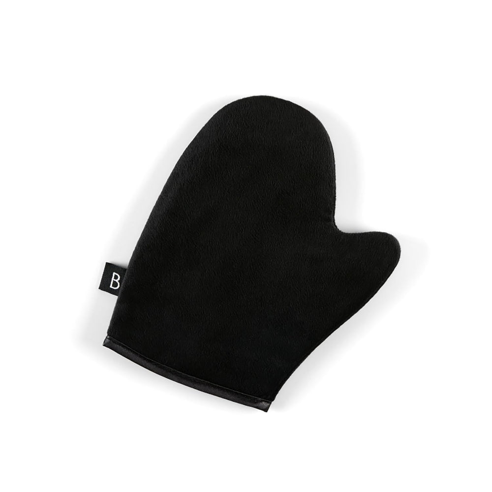 BALI BODY mitt front view showing design and clean finish benefit