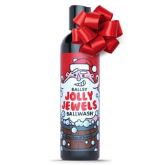 Ballsy bottle front label showing scent and charcoal benefits