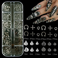 bana art flatback pearls and caviar beads arranged by size, useful for delicate designs