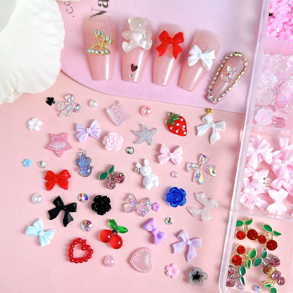 BANA ART flatback pearls and rhinestones spread, versatile sizing benefits