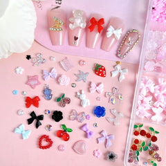 BANA ART flatback pearls and rhinestones spread, versatile sizing benefits