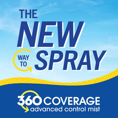 Banana Boat closeup sprayer nozzle demonstrating controlled spray pattern