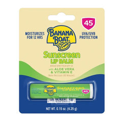 Banana Boat back packaging with directions and usage details