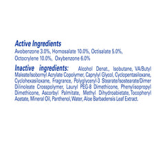 Banana Boat applied by runner showing long‑lasting active protection benefit