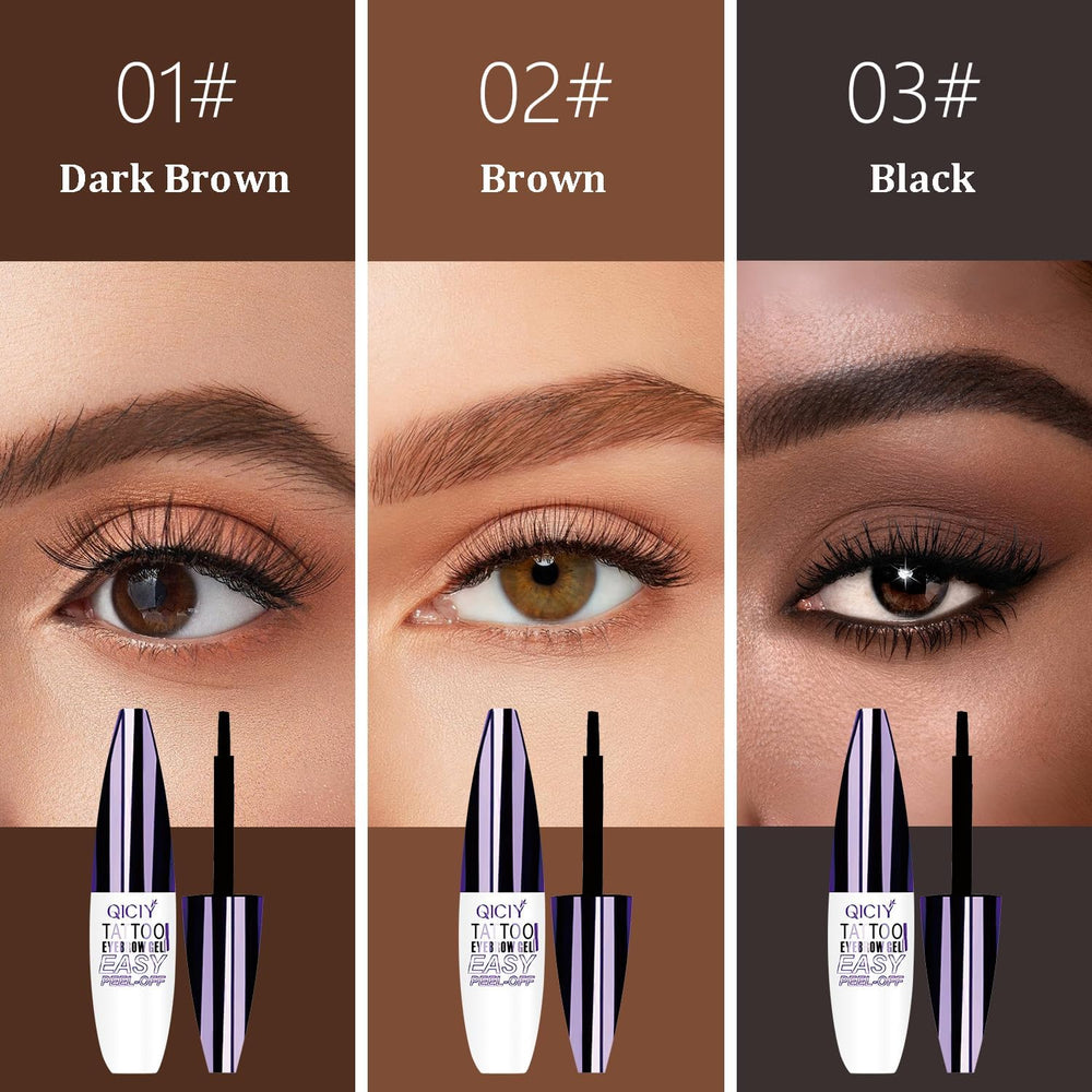 BANGFENG angled brush close-up for precise brow shaping and neat application