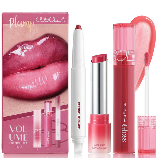 BANGFENG front packaging showing the three-piece lip kit and color