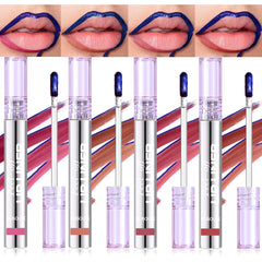 BANGFENG front packaging showing four peel-off lip liners and color variety for easy selection