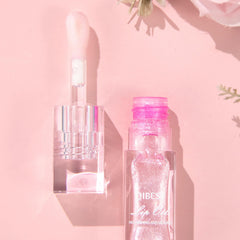 BANGFENG lip oil on a nightstand showing overnight hydration routine