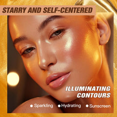 BANGFENG oil on collarbone demonstrating natural radiance and contouring