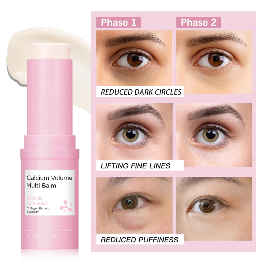 BANGFENG under-eye application demonstrating smoothing benefit