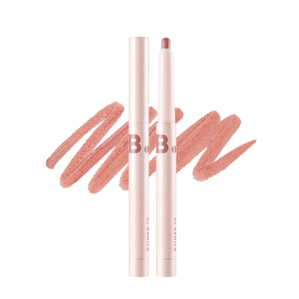 BANILA CO BE02 front packaging showing pencil and label, clear brand presentation