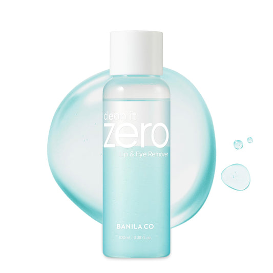 BANILA CO front bottle view showing label and size, easy identification benefit