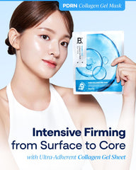 Bano gel texture spread on fingertip showing sodium hyaluronate gel for deep hydration