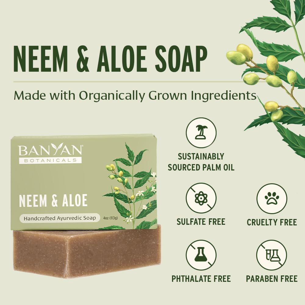 Banyan Botanicals ingredient label highlighting USDA organic components
