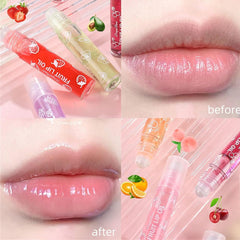 Baorder in-hand application demonstrating convenient portability and on-the-go lip refreshing benefit