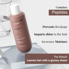 Bare Anatomy peptides ingredient close-up supporting stronger hair strands