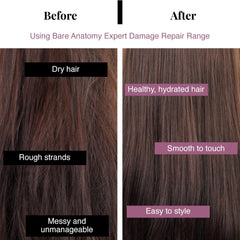 Bare Anatomy in bathroom routine setup showing smooth hair styling benefit