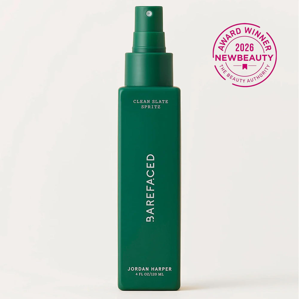 Barefaced Clean Slate used on sun-exposed skin to calm and cool