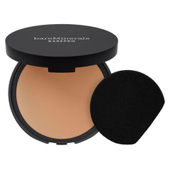 bareMinerals compact front view showing sleek packaging and easy portability