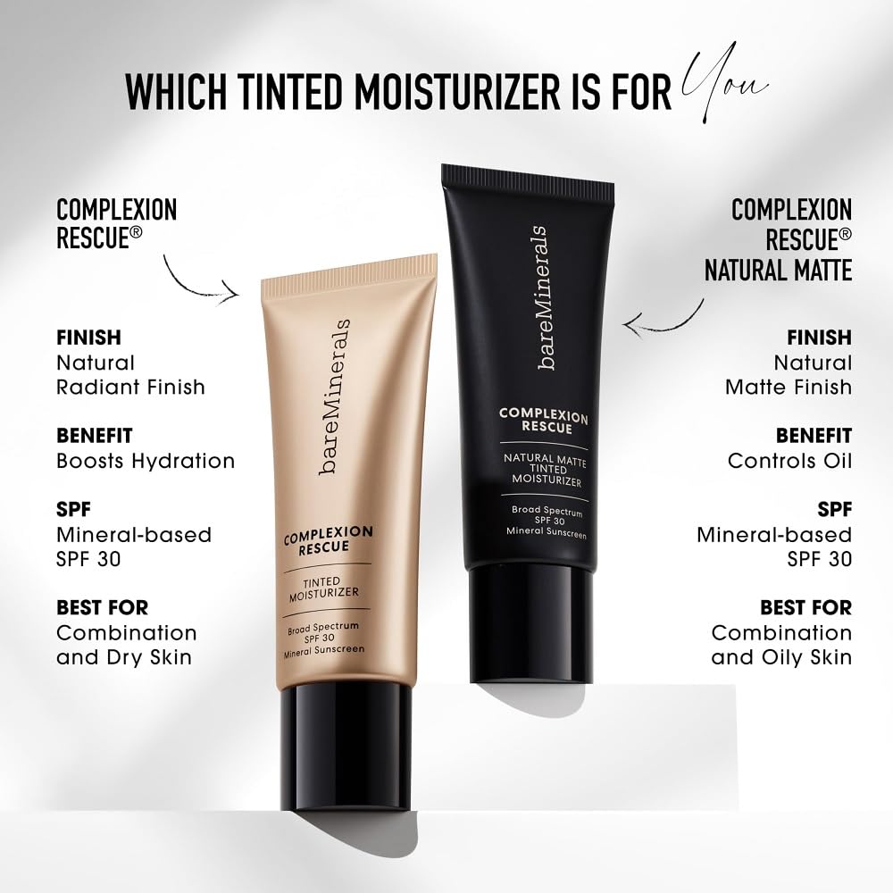 bareMinerals applying with fingertips for quick, natural coverage