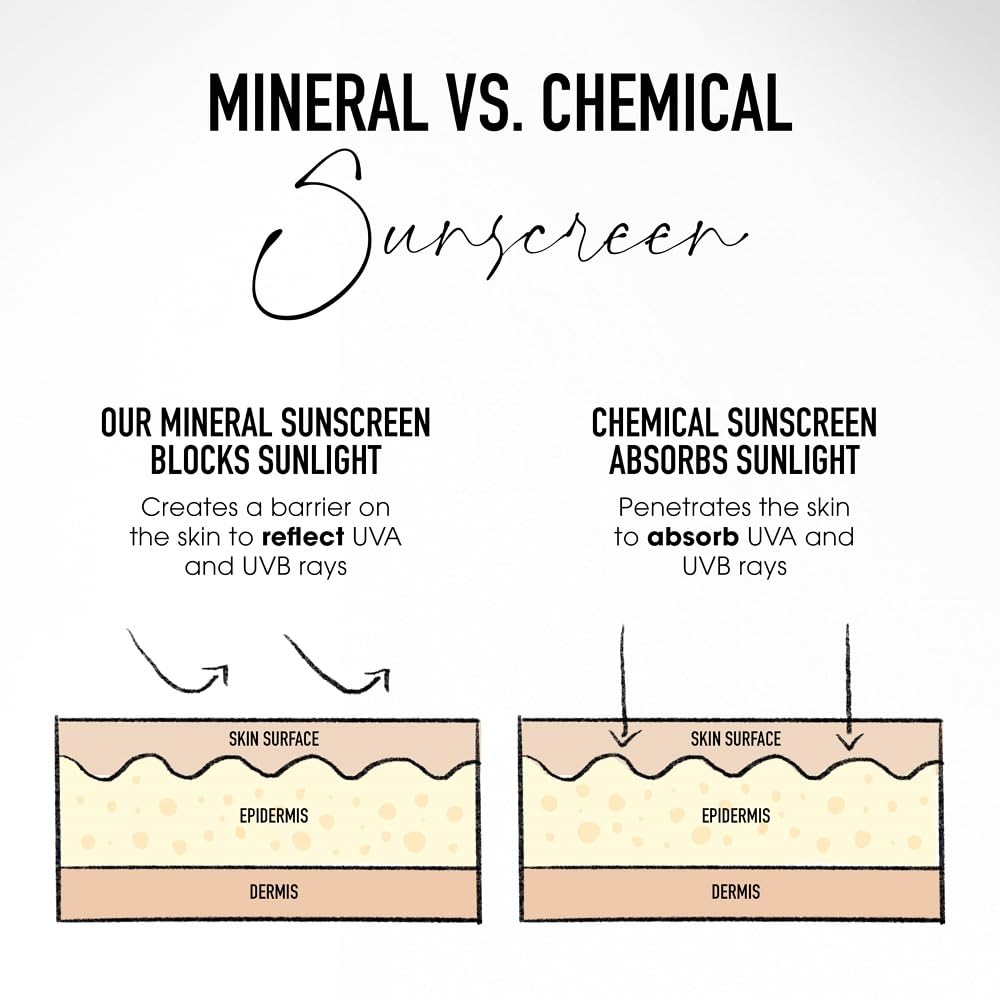 bareMinerals buffed with smoothing brush for buildable coverage