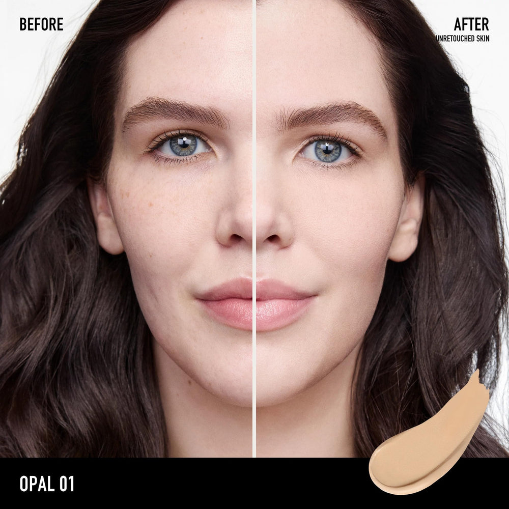 bareMinerals close-up texture swirl highlighting smooth, blendable formula