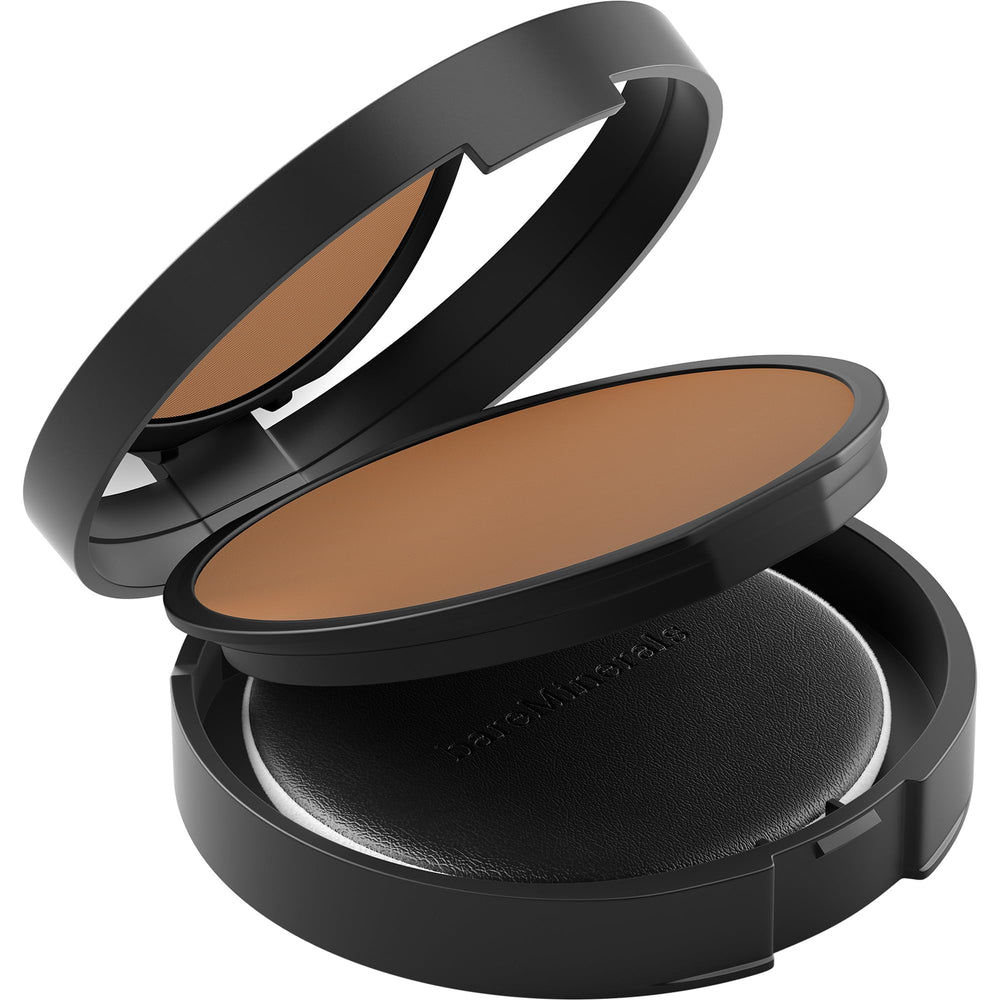 bareMinerals close-up of powder texture highlighting fine-milled blur effect