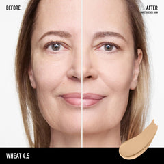 bareMinerals texture close-up highlighting smooth matte finish and lightweight feel