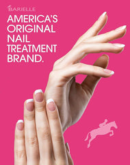 Lifestyle shot of hands using Barielle cream at desk indicating everyday convenience