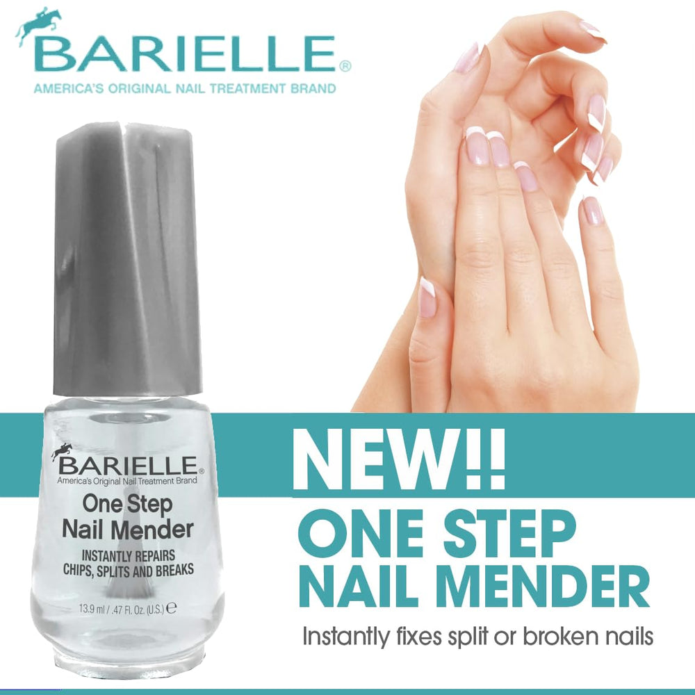 BARIELLE label close-up highlighting product details and usage benefits