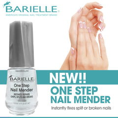 BARIELLE label close-up highlighting product details and usage benefits