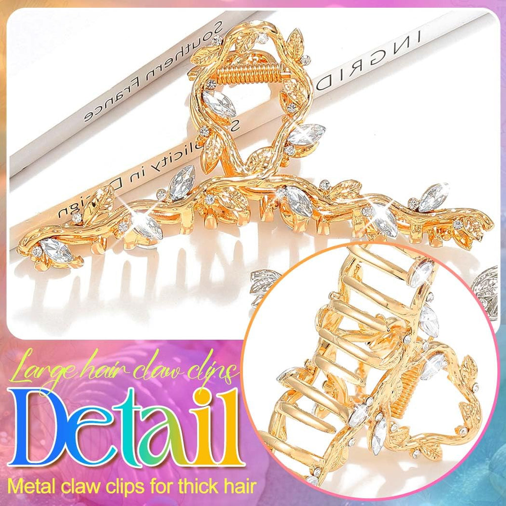 BARTOSI clip holding half-up hairstyle, neat look and comfortable hold