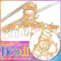 BARTOSI clip holding half-up hairstyle, neat look and comfortable hold