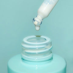 Bask sunscreen layered under makeup for non-greasy wear