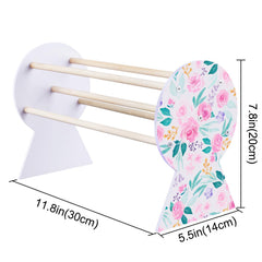 Basumee organizer in use with headbands displayed for faster outfit choices