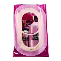 Bath & Body Works front packaging showing four-piece gift set, elegant presentation benefit