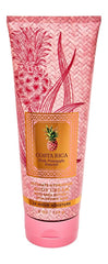 Bath & Body Works front jar shot showing label and tropical scent benefit