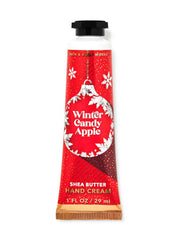 Bath & Body Works winter candy apple hand cream front view, portable moisture